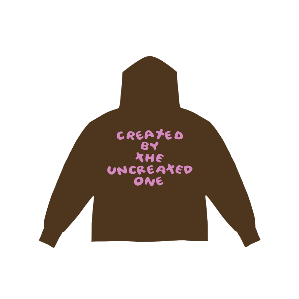 Essentials Hoodie (Brwn/Pink)