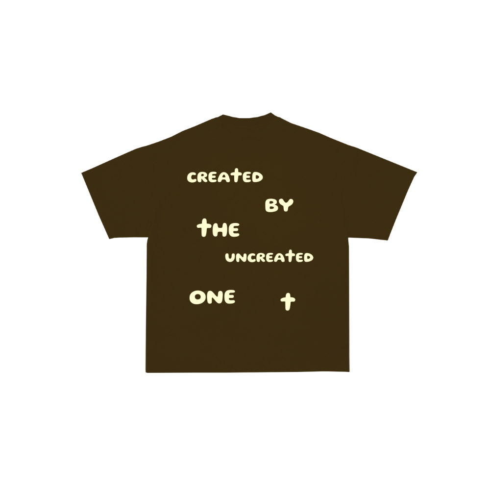 Essentials Tee (Brwn/Crm)