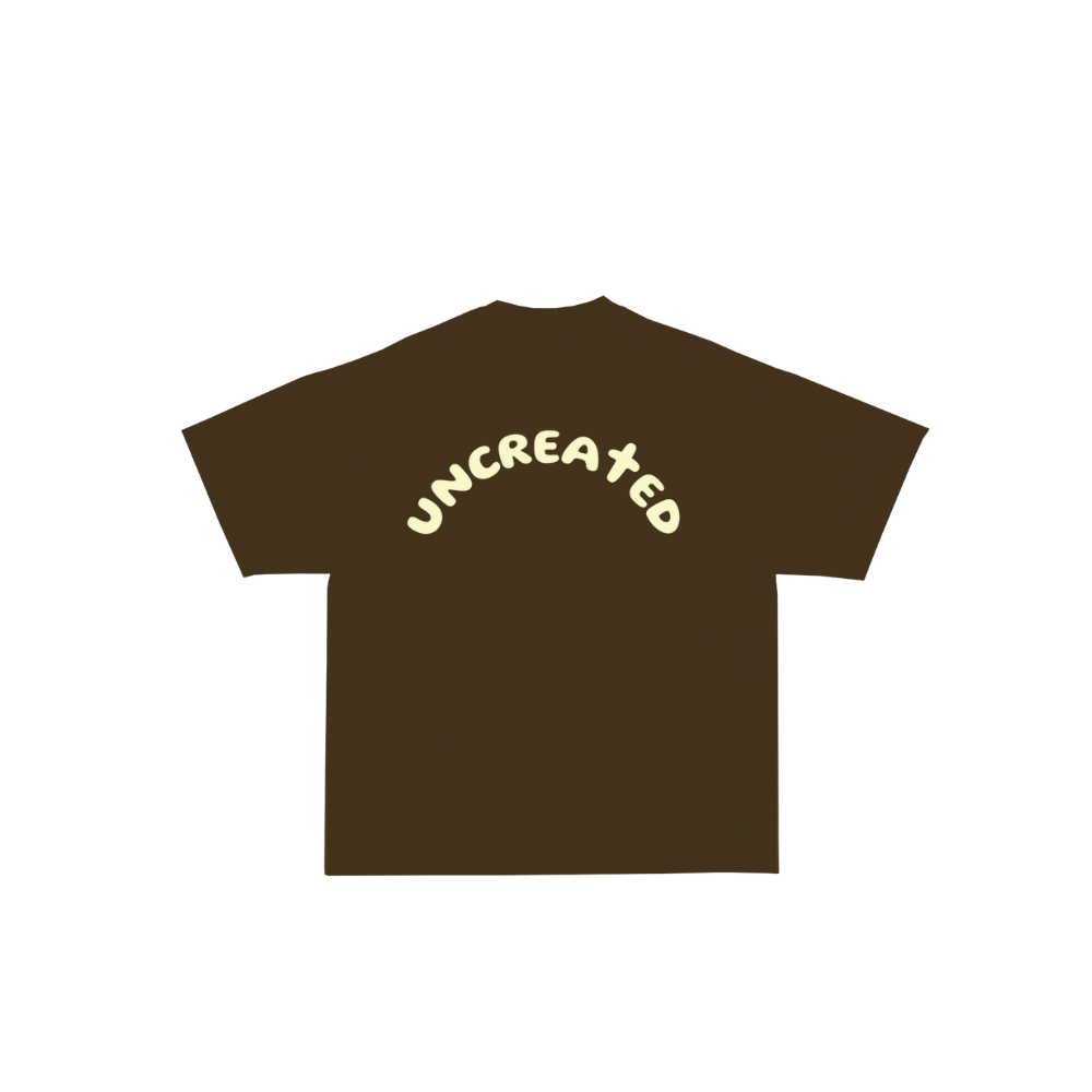 Essentials Tee (Brwn/Crm)