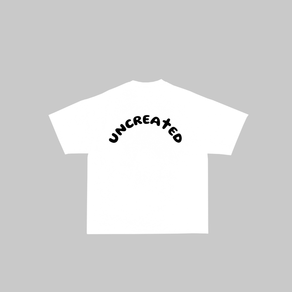 Essentials Tee (Wht/Blk)