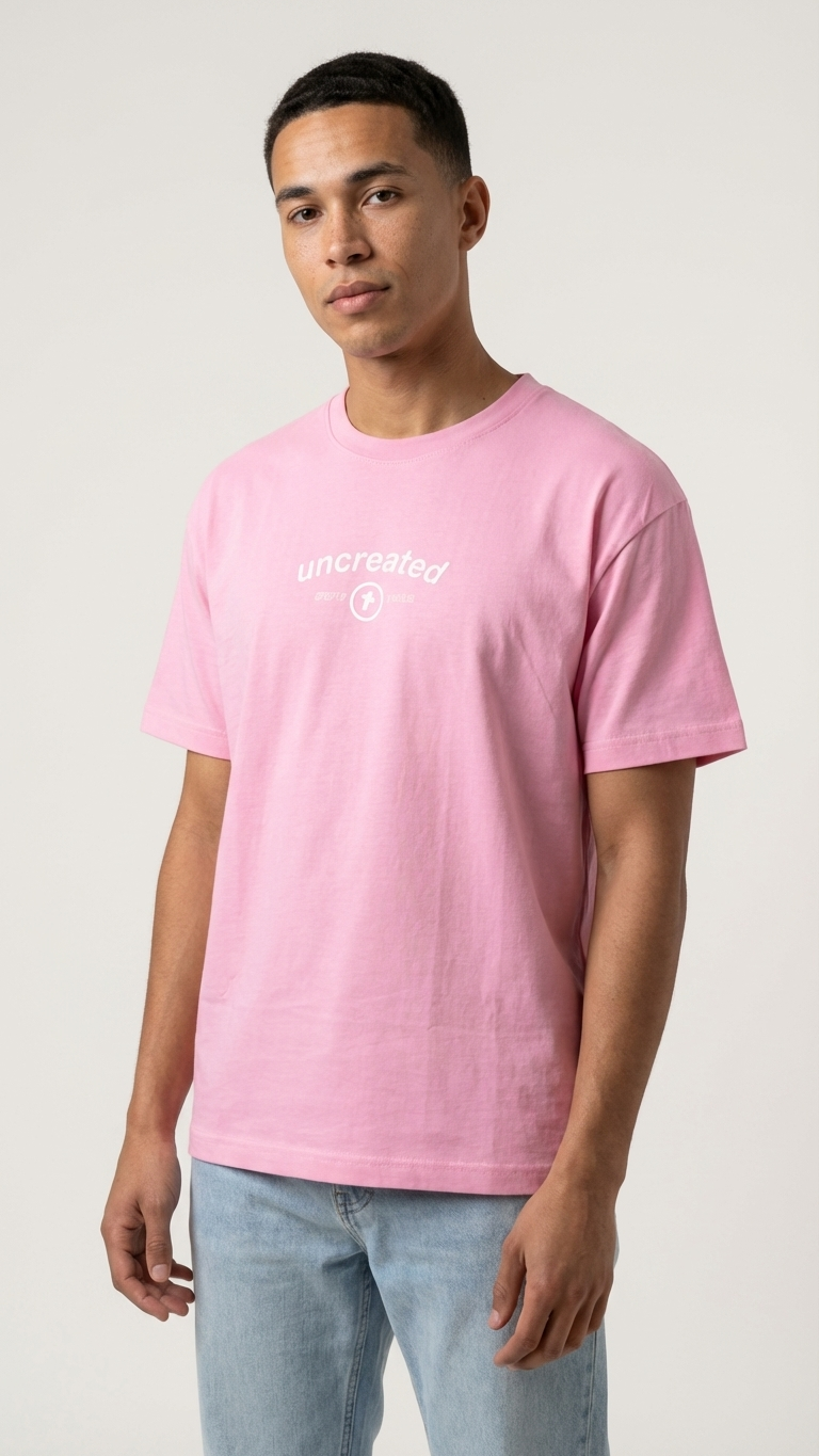 Saved and Set Free Tee - Pink